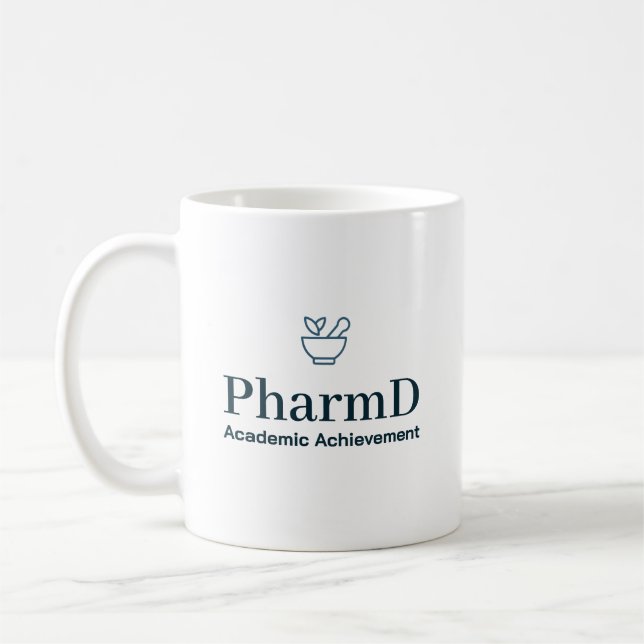 PharmD Academic Achievement Coffee Mug (Left)