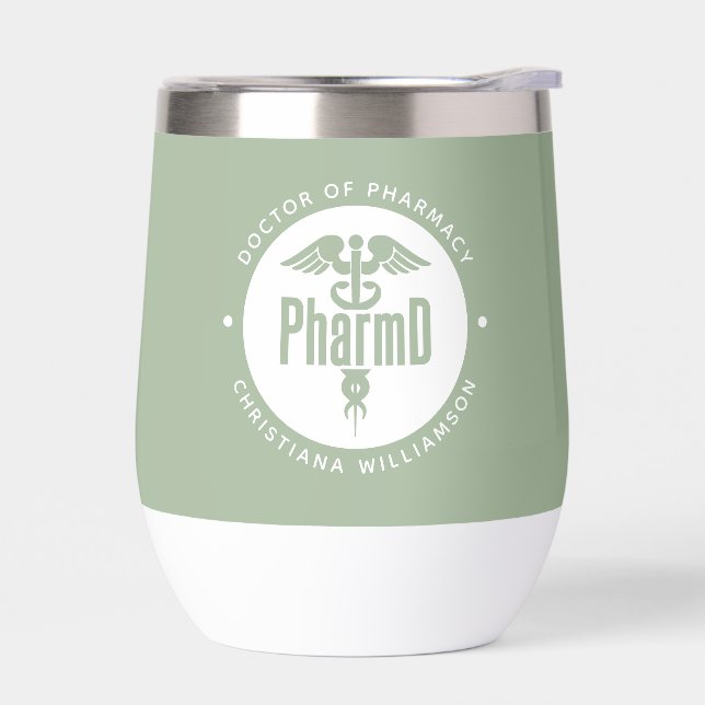 PharmD Doctor of Pharmacy Graduation Pharmacist (Left)