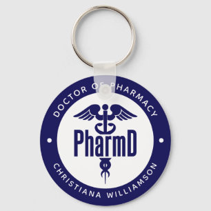PharmD Doctor of Pharmacy Graduation Pharmacist Key Ring