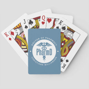 PharmD Doctor of Pharmacy Graduation Pharmacist Playing Cards