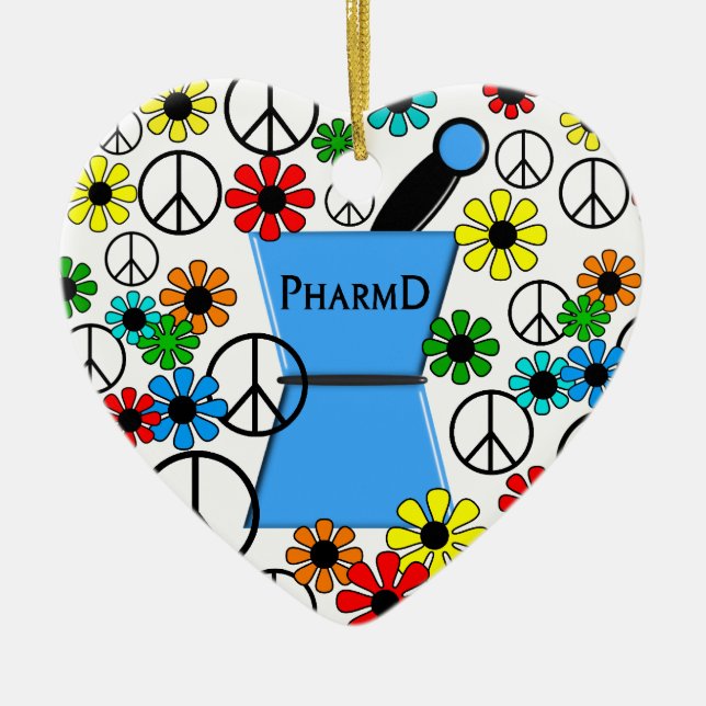 PharmD iPhone and Electronics Cases Ceramic Tree Decoration (Front)