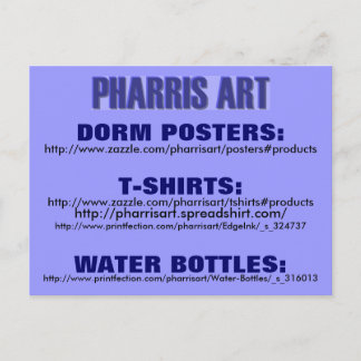 Pharris Art Get Shopping2 Postcard