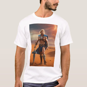 Phase Through Style: Unique Superhero T-Shirt Desi
