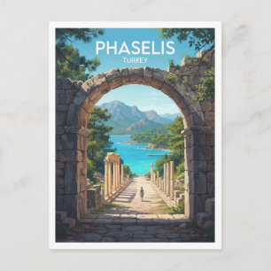 Phaselis Ancient City Tekirova Turkey Gift Postcard