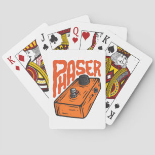 Phaser Pedal Playing Cards