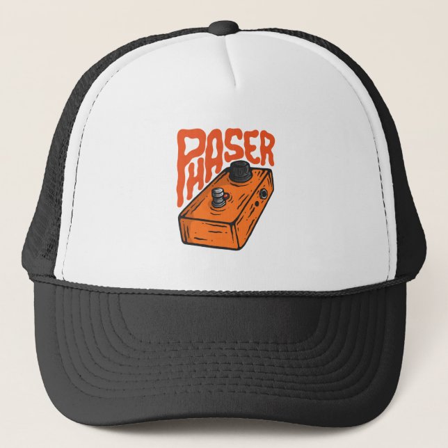 Phaser Pedal Trucker Hat (Front)
