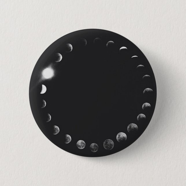 Phases of the Moon Button (Front)