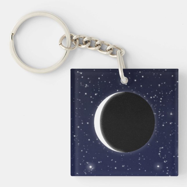 Phases of the Moon Key Ring (Front)