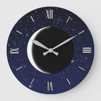 Phases of the Moon Large Clock