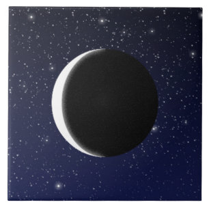 Phases of the Moon Tile
