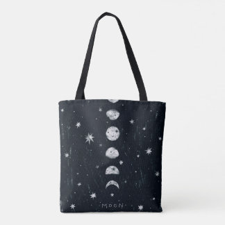 Phases of the moon Tote Bag
