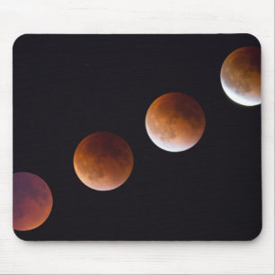Phases of Total Lunar Eclipse   Seattle Mouse Pad