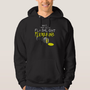 Phasmophobia Flickering Flashlight Ghost Hunting Hoodie