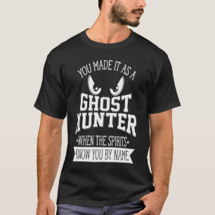 Phasmophobia  Ghost Hunter  Paranormal Investigato T-Shirt