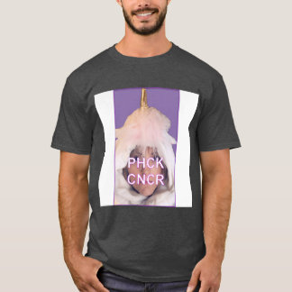 Phck Cncr UnicornWhite friends T-Shirt