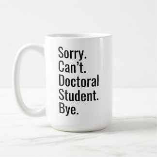PhD Definition Mug Doctorate Graduation Gift