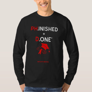 Phd Doctorate 2022 Degree Men Women Kids 11 T-Shirt