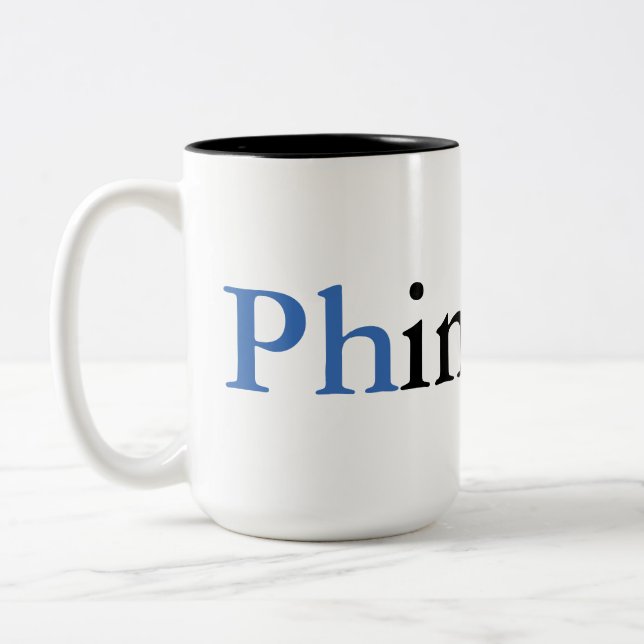 PhD grad Mug (Left)