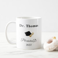 PhD graduate Dr doctorate graduation gift funny