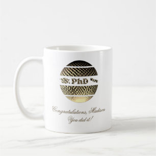 PhD graduation day defence party Coffee Mug