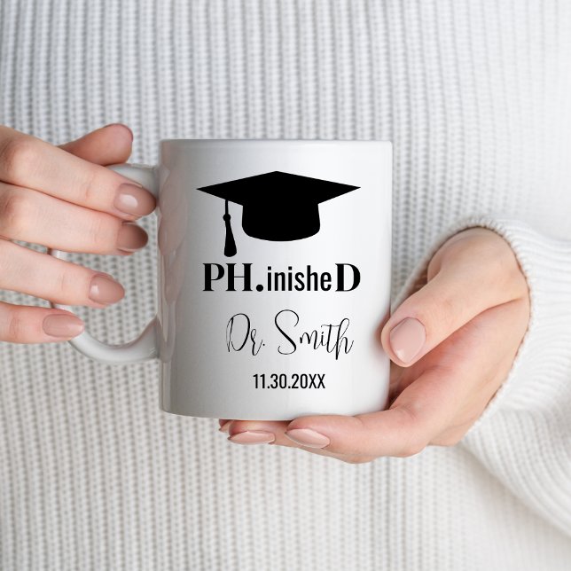Phd Graduation New Doctor Student Doctoral Degree Mug (Creator Uploaded)
