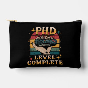 PhD Level Complete Graduation Doctorate Gaming Accessory Pouch