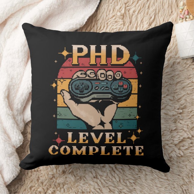 PhD Level Complete Graduation Doctorate Gaming Cushion (Blanket)