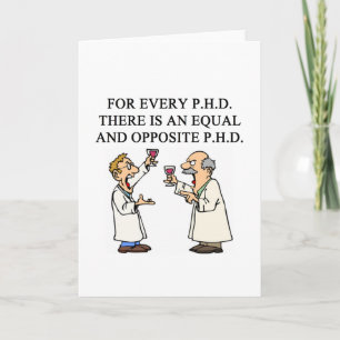 PHD proverb Card