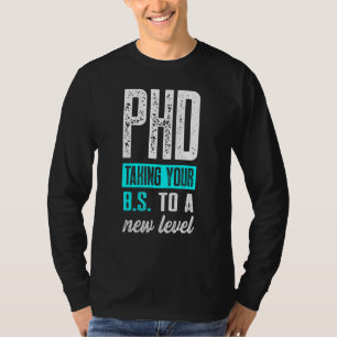 PhD Student Dissertation Doctorate Graduation 44 T-Shirt