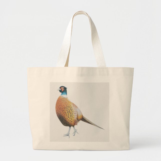 Pheasant 2012 large tote bag (Front)