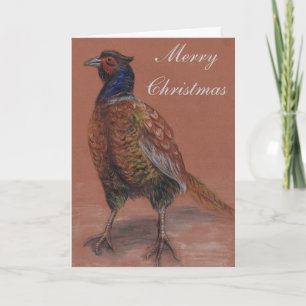 Pheasant British Wildlife Christmas cards