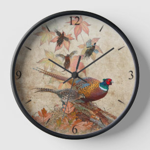 Pheasant clock