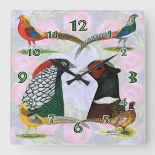 Pheasant Clock