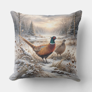 Pheasant  cushion