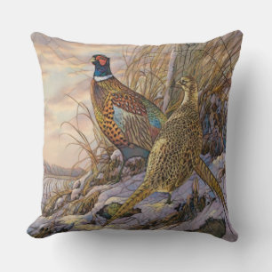 Pheasant  cushion