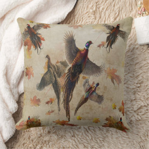 Pheasant cushion