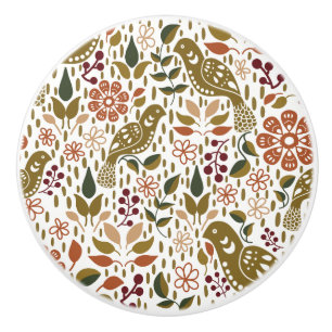 Pheasant Folk Art Knob Pulls   Rustic Hardware