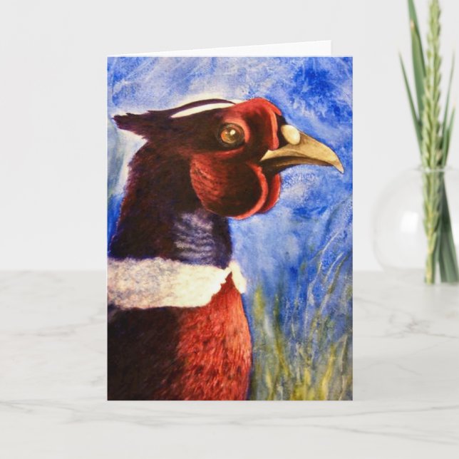 Pheasant Greeting Card (Front)