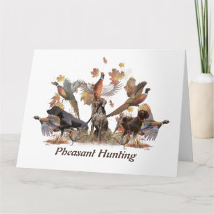 Pheasant Hunting   Card
