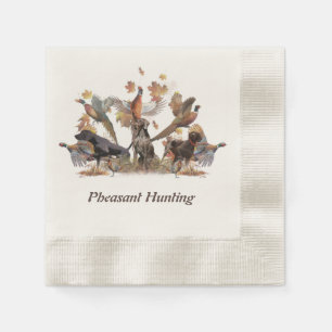Pheasant Hunting     Napkin