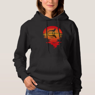 Pheasant Hunting Vintage Sunset Pheasant Hunting B Hoodie