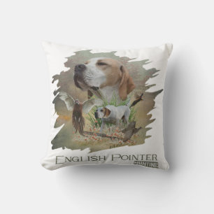Pheasant Hunting with Pointers, Art Cushion