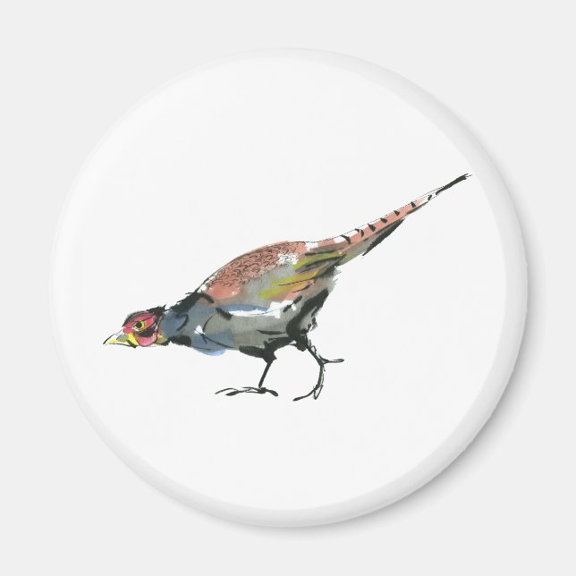 Pheasant Magnet (Front)