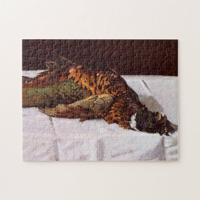 Pheasant Monet Fine Art Jigsaw Puzzle (Horizontal)