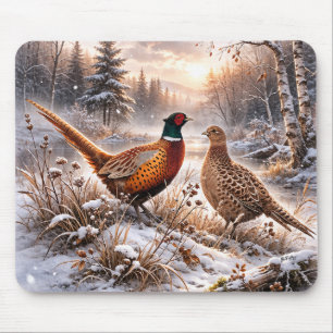 Pheasant mouse pad