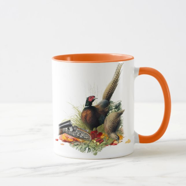 Pheasant  mug (Right)