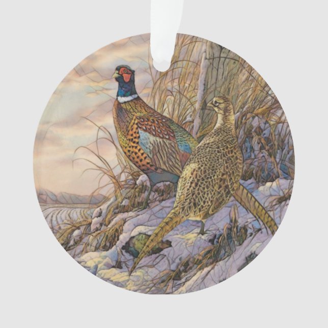 Pheasant  ornament (Front)