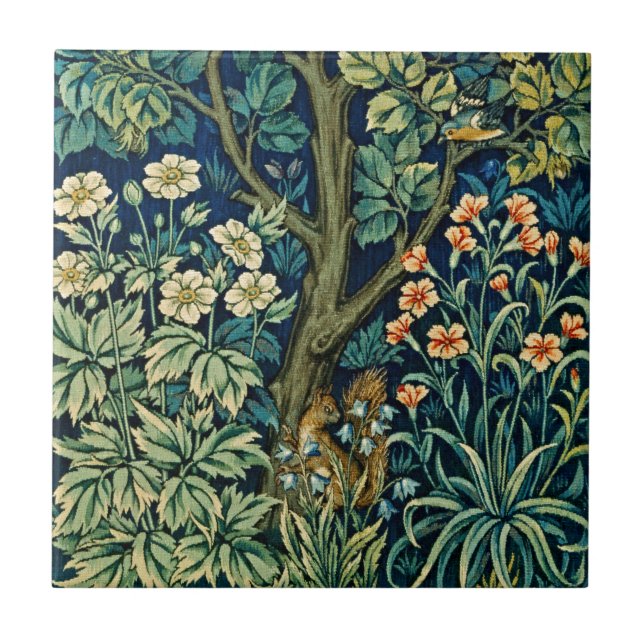 Pheasant Perfection - Timeless Aesthetic Ceramic Tile (Front)