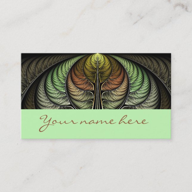 Pheasant Plumage Business Card (Front)