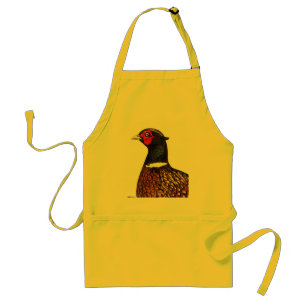 Pheasant: Ringneck Head Standard Apron